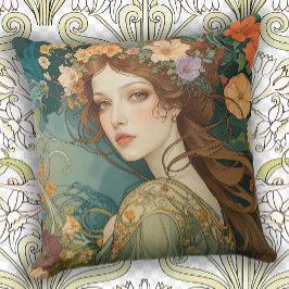 Luxury Art Nouveau Home Accessories Kissen