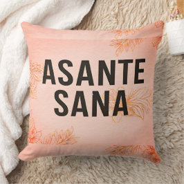Luxury Asante Sana Sunset Pink - Radiant Watercolo Kissen