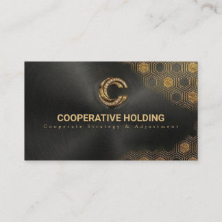 Luxury Black Brushed Metal Business Card Visitenkarte