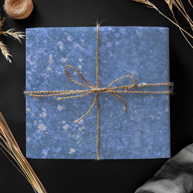 Luxury Blue Glitzer Sparkle Geschenkpapier Set (Von Creator hochgeladen)