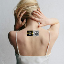 Luxury Business Logo QR Code Text Promotional