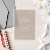 Luxury Classic Vintage Ivory with Border Wedding