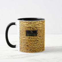 Luxury Crumpled Gold Foil Texture Elegant Metallic