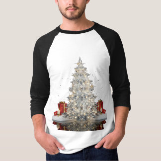 Luxury Crystal Christmas Tree T-Shirt | Elegant Ho