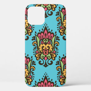 Luxury Damask flower seamless pattern. Floral Vint Case-Mate iPhone Hülle