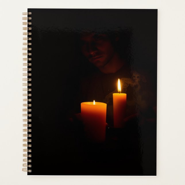 Luxury Dark Halloween Planner 2026 Planer (Vorderseite)