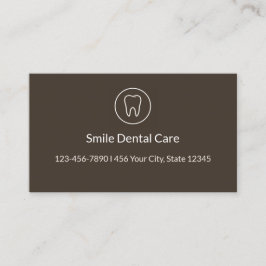 Luxury Dental Appointment Card | Clinic Reminder Terminkarte