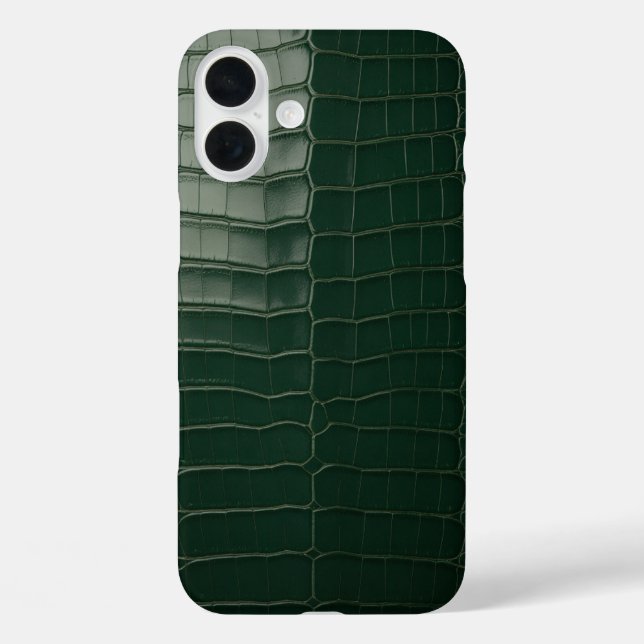 Luxury Faux Crocodile Skin Texture Phone Case (Rückseite)