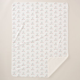 Luxury Faux Fur Sherpa Blanket Sherpadecke