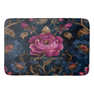 Luxury Floral Vintage Royal Badematte