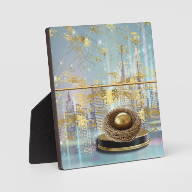  Luxury Foil Easter Card Poster Fotoplatte (Vorderseite)