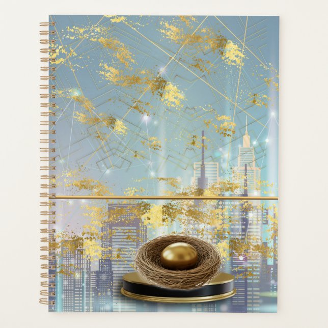  Luxury Foil Easter Invitation Card Planer (Vorderseite)