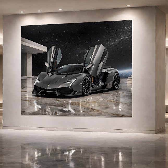 Luxury Futuristic Hypercar Art  Karte (Von Creator hochgeladen)