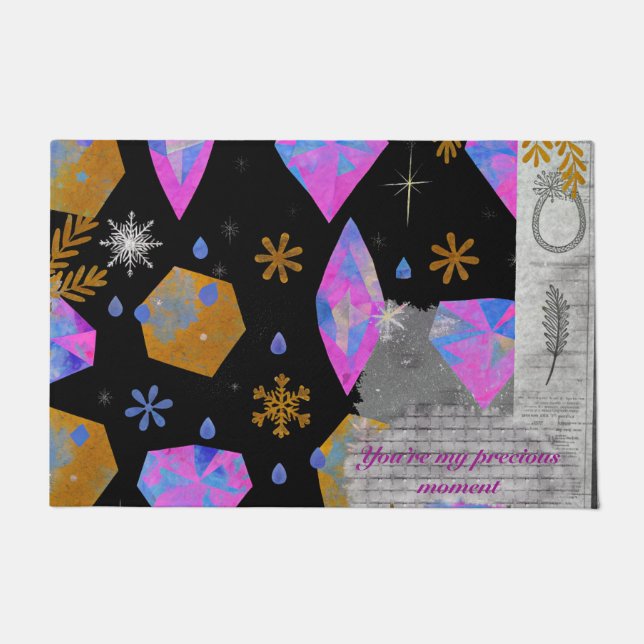 Luxury Gem Art Door Mat Fußmatte (Vorderseite)