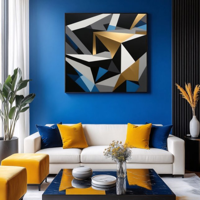 Luxury Geometric Prism Poster (Von Creator hochgeladen)