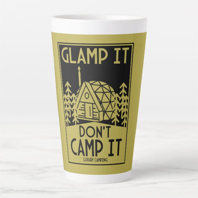 Luxury Glamping Milchtasse (Vorderseite)