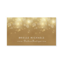 Luxury Gold Bokeh Glamour Boutique