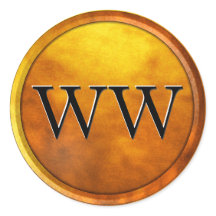 Luxury Gold Embossed Monogram