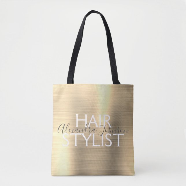 Luxury Gold Foil Hair Stylist Supplies (Vorderseite)