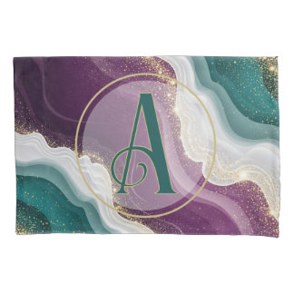 Luxury Gold Glitter Marble Pattern Kissenbezug