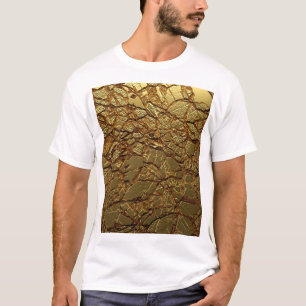 Luxury Gold Texture: 3D Elegance T-Shirt