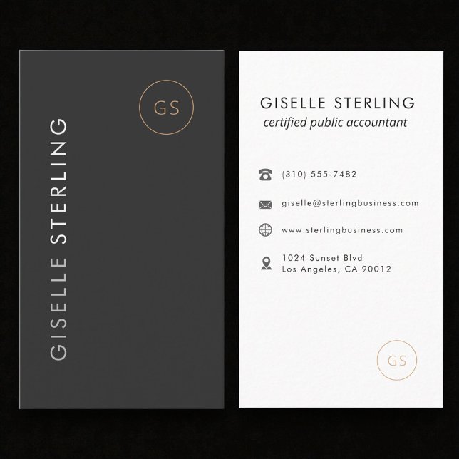 Luxury Income Tax Preparer CPA Accountant Visitenkarte (Von Creator hochgeladen)