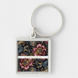 Luxury Indian Floral Keychain Vintage Royal Schlüsselanhänger