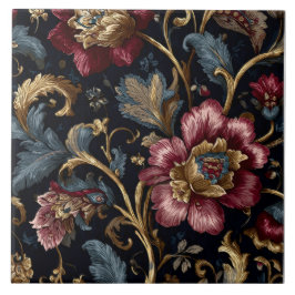 Luxury Indian Floral Vintage Royal Fliese