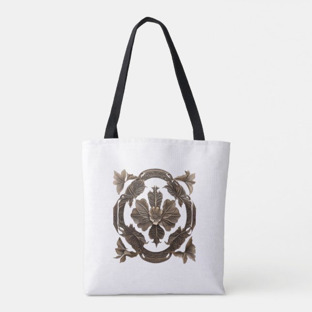 Luxury Leather Tote Bag for Everyday Use (Rückseite)