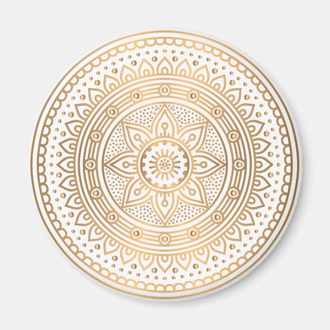 Luxury Mandala 1 Magnet (Vorne)