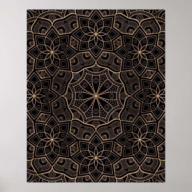 Luxury Mandala 3 Poster (Vorne)