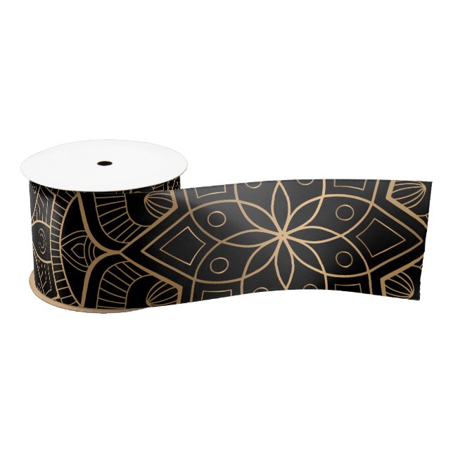Luxury Mandala 3 Satinband (Spule)
