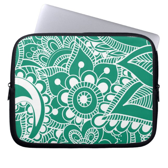 Luxury Mandala 48 Laptopschutzhülle (Vorderseite)