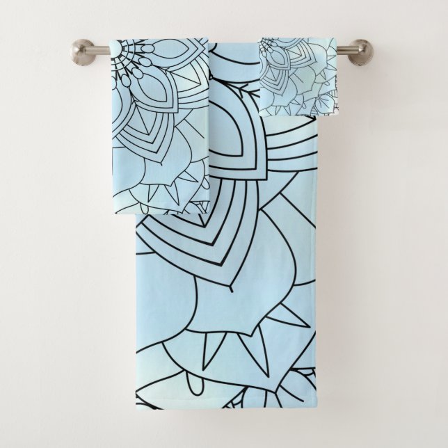 Luxury Mandala 56 Badhandtuch Set (Insitu)