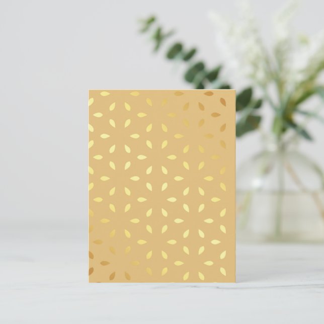 Luxury Mandala 7 Feiertagspostkarte (Stehend Vorderseite)