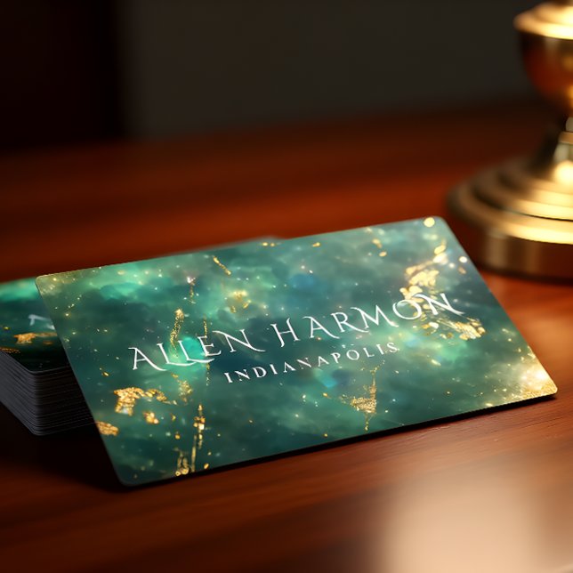 Luxury Minimal Custom Family Name | 5-Minute Edit Visitenkarte (Von Creator hochgeladen)