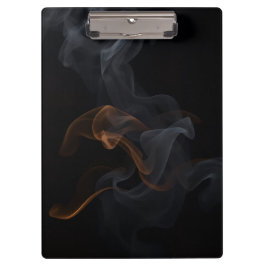 Luxury Modern Halloween Smoke Design Klemmbrett