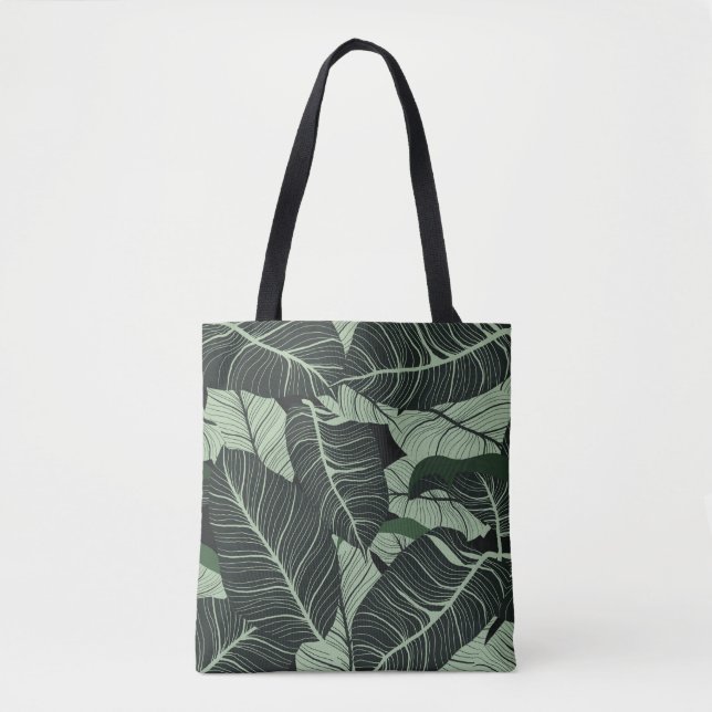 Luxury nature leaves background. Floral pattern, T (Vorderseite)