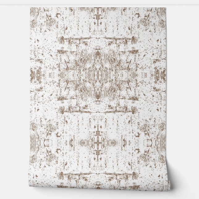 Luxury Neutral Abstract Grunge Seamless Pattern Tapete (Abrollen)