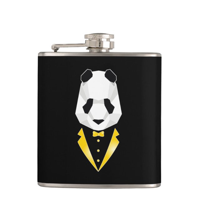 Luxury Panda Flachmann (Vorderseite)