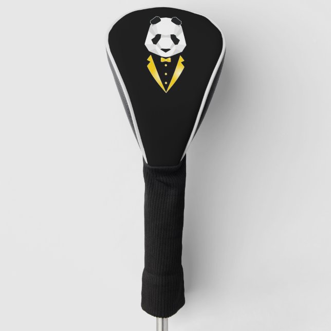 Luxury Panda Golf Headcover (Vorderseite)