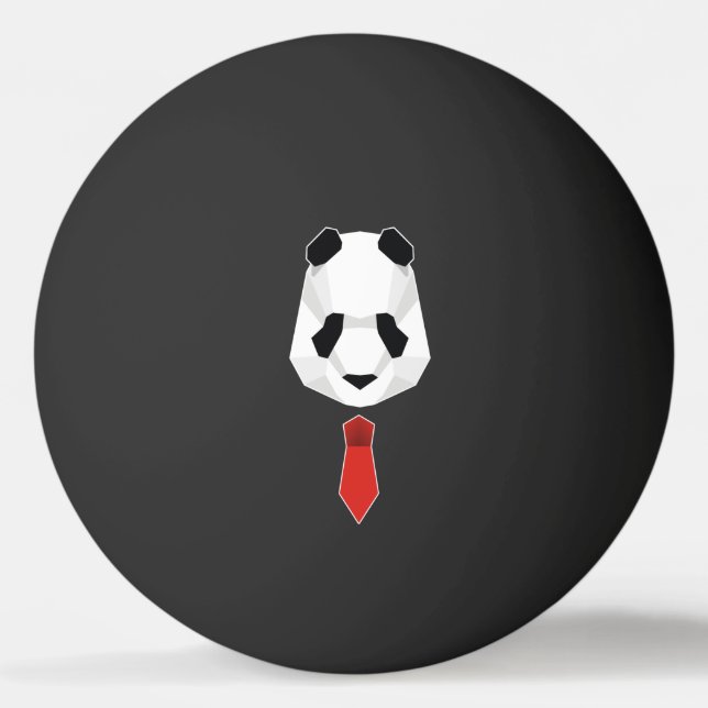 Luxury Panda Tischtennisball (Vorderseite)