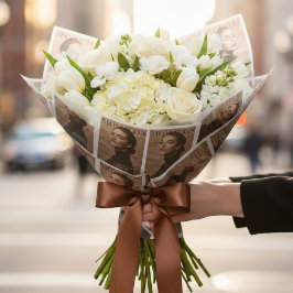 Luxury Personalized Mom Photo Custom  Geschenkpapier