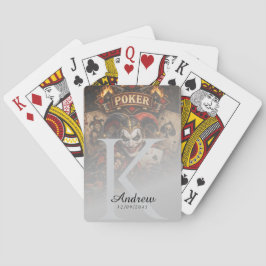 Luxury Poker Joker King Card Design, Custom  Spielkarten