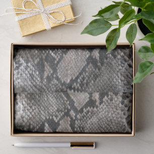 Luxury Python Snake Skin Rich Elegante Mode Seidenpapier