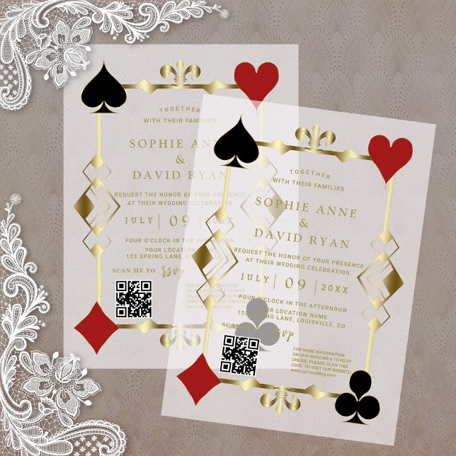 Luxury QR Code Roaring 20er Art Deco Hochzeit (Von Creator hochgeladen)