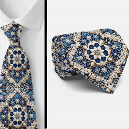 Luxury Statement Moroccan Diamond Neck Tie Krawatte