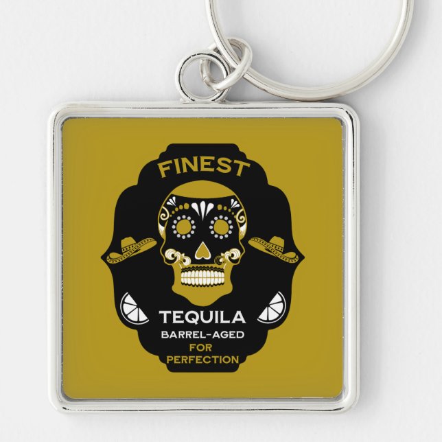 Luxury Tequila Geschenk Schlüsselanhänger (Vorne)