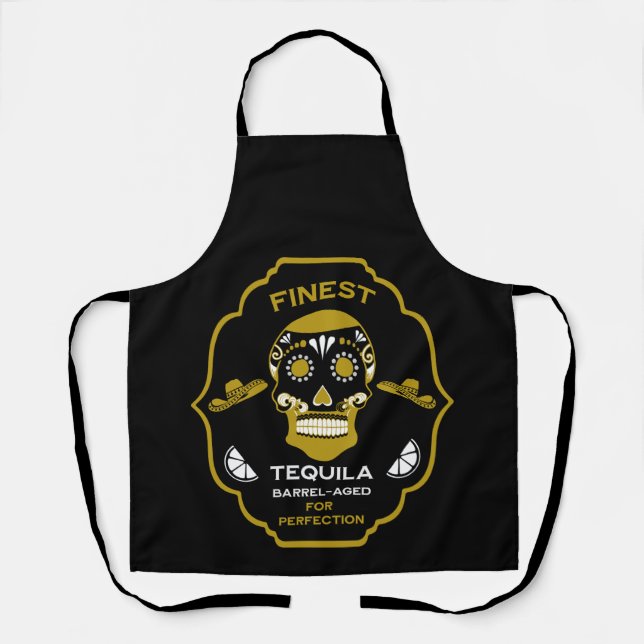 Luxury Tequila Geschenk Schürze (Vorderseite)