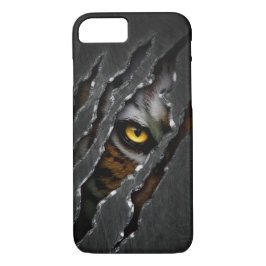 Luxury Tiger Eyes iPhone Case